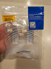 Cable Matters 2-Pack 2.4 Ghz 3 Way Coaxial Cable Splitter F-Connector