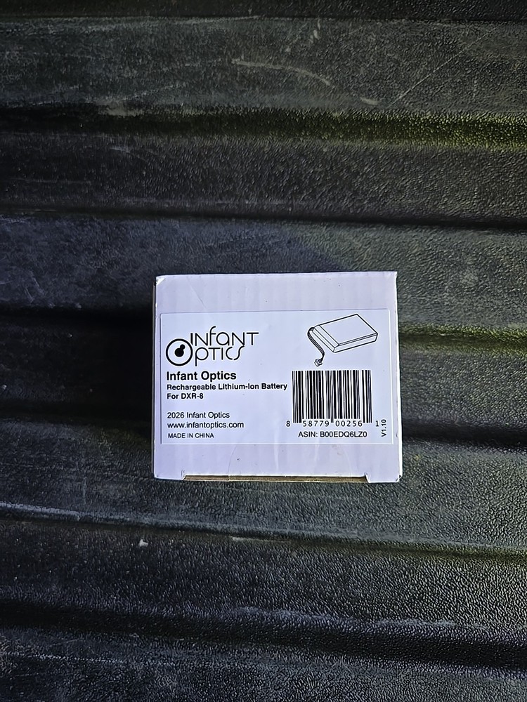 Infant Optics Rechargeable Lithium Ion Battery 3.7V 1200mAh for DXR-8 NEW