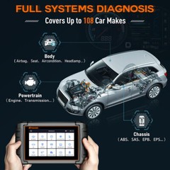 Foxwell NT809 Bi-directional All System Car OBD2 Scanner Diagnostic Scan Tool US