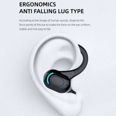 Bluetooth 5.0 Headset TWS Wireless Earphones Earbuds Stereo Headphones Ear Hook
