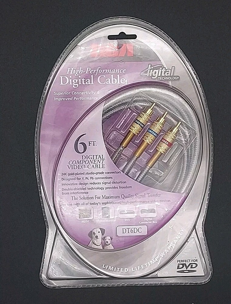 RCA High Performance Digital S-Video Cable 12 ft – DT12S