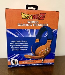 NEW🐉Dragon Ball Z Wired Gaming Headset🎧Microphone & LED Light Headphones🔮Gift