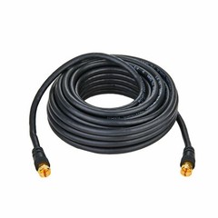 RG6 Dual Shield Coaxial Premium Cable TV Antenna DVR Satellite F-Type 18 AWG lot