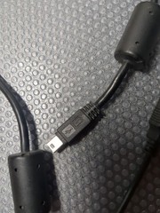 USB 2.0 A Male to Mini USB B + USB 2.0 A Data Charge Y Splitter Cable 18″