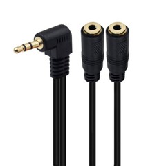 3.5mm Headphone Splitter Adapter Audio Splitter 3.5mm Male to 2 Female Cable