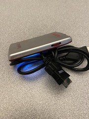 SanDisk Sansa Fuze 4GB MP3 Player Red Great Condition Works Great