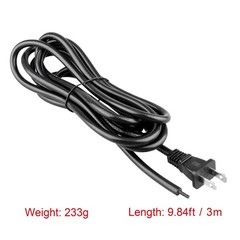10ft UL 18AWG AC Power Cord for DeWalt DW110 DW111 DW116 DW117 DW120K Electric