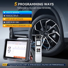 ThinkScan 689BT OBD2 Scanner + TPMS Tool with 4 Sensors & Life Free Update