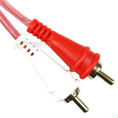 Audiopipe 15ft RCA Cable Male to Male Audio Output Car Home Cable OFC BMS-G-15