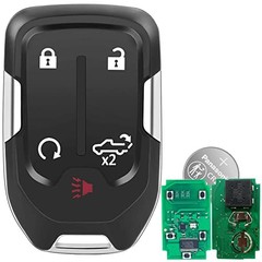 Smart Key Fob for GMC Sierra 2019-2022, Keyless Entry 4+1 Buttons Pickup