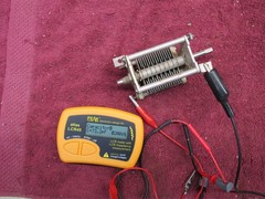 Vintage Johnson Air Variable Capacitor HAM Amplifier/Tuner 20-70 pf +/-