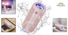 Versatile Bluetooth Speaker with 30 Hours Playtime for Home, Travel, and Parties