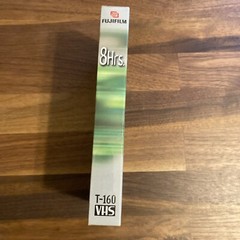 Fujifilm T-160 VHS cassette tape new Up To 8 Hours