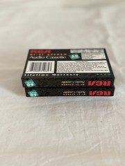 Sony HF60/Maxell XLII90/RCA HI-FI Audio Cassette Tapes Sealed New Lot of 6
