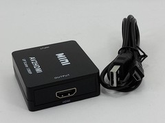 RCA AV to HDMI HD Converter Composite CVBS Video Adapter Wii NES SNES