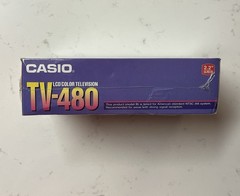 New Sealed Vintage Casio TV-480 LCD Color Television 2.2″ Handheld Mini TV480