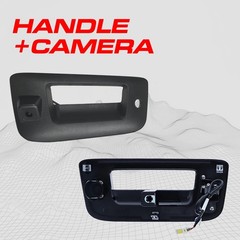 For Chevrolet Silverado/GMC Sierra 2007-2013 Black Tailgate Handle Backup Camera