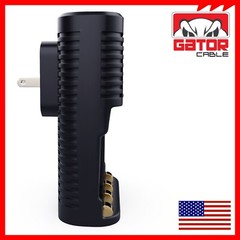 Universal Batteries Charger AA AAA 9V NiMH NiCD Rechargeable Batteries Plug-In