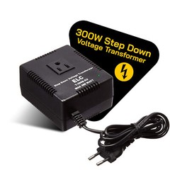 ELC T-300 300 Watt Step Down Voltage Transformer Converter – 110/220V (T-300D)