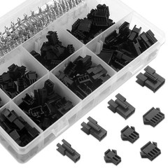 560 PCS 2.5mm Pitch 2/3/4/5 Pin Male Female Plug Housing Connector Kit