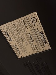 Toshiba 36HFX71 36 Inch HD CRT With 3 Remotes