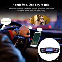 Wireless Bluetooth FM Transmitter Car Stereo Audio MP3 AUX Adapter USB Charger