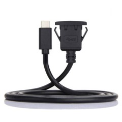 USB-C Type-C USB 3.1 Male to Female 10Gbps Extension Flush Car Latch Mount
