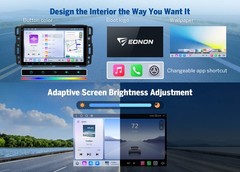 CAM+Eonon GMA12S Android 13 6+64 Car Radio GPS Sat Nav CarPlay for Chevrolet GMC