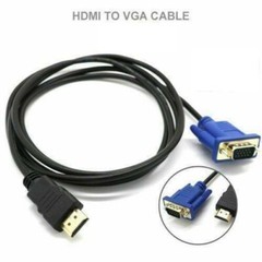 New HDMI Gold Male To VGA Female HD-15 Male 15Pin Adapter Cable 6FT 1080P US