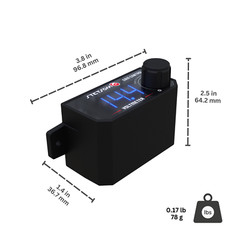 Stetsom Universal Bass, with Voltmeter & High to Low Converter & Switch ON / OFF