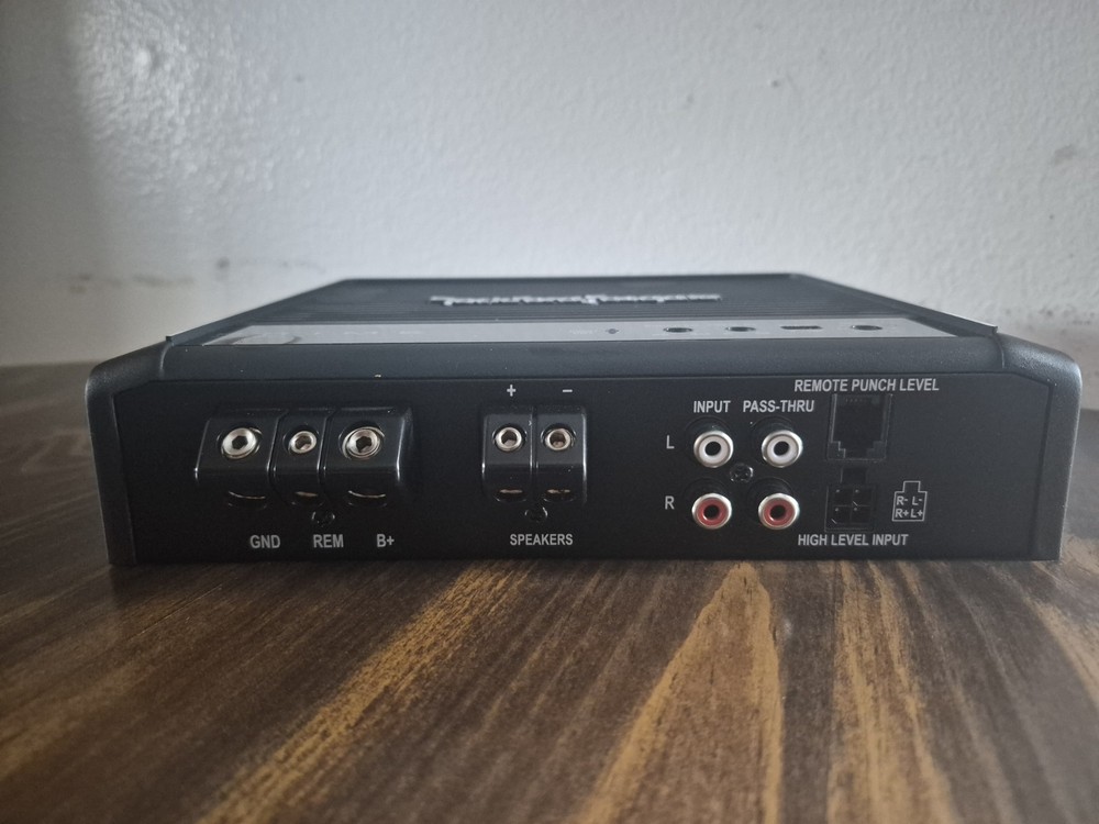 Rockford Fosgate Prime R500X1D Mono 500W RMS Amplifier with Remote Punch