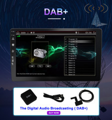 10 Inch Android 10.0 2 DIN Car Radio Stereo GPS Head Unit 4G+64G RDS Octa Core
