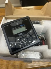 Boss Audio MGR450B Marine Stereo AM FM Radio Bluetooth Weatherproof Receiver