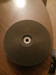 Vtg BSR Mini Changer Replacement Turntable Platter Metal Plastic Mat Small