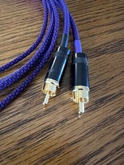 4 Ft. JMB CABLE CO Audiophile Turntable Phono RCA Cables w/Gnd connect pro ject