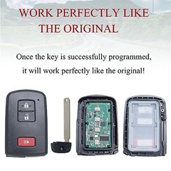 Smart Key Fob Remote Replacement Fit for Toyota Tacoma 2015-2021 / Tundra