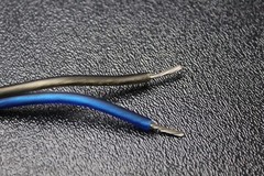 12 14 16 GAUGE BLUE GREY SPEAKER WIRE AWG CABLE POWER GROUND STRANDED CAR LOT