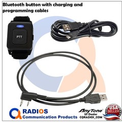 AnyTone AT-D890UV GPS DMR Analog UHF VHF Radio FREE Accessories ATD890UV
