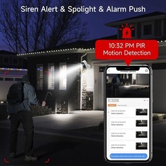 XVIM 4PK Wireless Camera Outdoor 1080P WiFi Battery Security Camera System