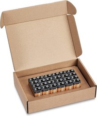 Amazon Basics 9V Volt Batteries 24 Pack Alkaline Long Shelf Life EXP 7/30/30