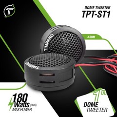 (2) TIMPANO TPT-ST1 1″ SOFT DOME TWEETERS 150 WATTS 4 OHM CAR AUDIO