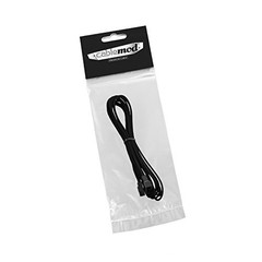 CableMod ModFlex Sleeved 4-pin Fan Cable Extension (Black, 90cm) Black