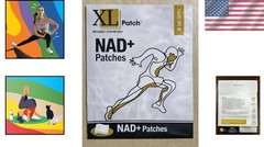 30 Count NAD Skin Support Patches – Wear Up to 8 Hours for Best Results