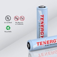 Tenergy STANDARD NiMH 1.2V AA AAA C D 9V Rechargeable Batteries LOT