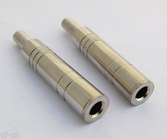 1pc High Quality 1/4″ 6.35mm Mono Female Jack Metal Audio Connector w/Spring