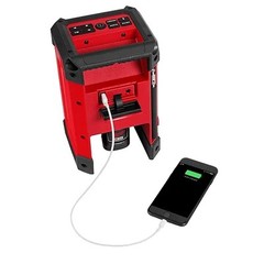 Milwaukee 2951-20 3.68 lbs M12 Bluetooth Speaker AM/FM Radio + Charger