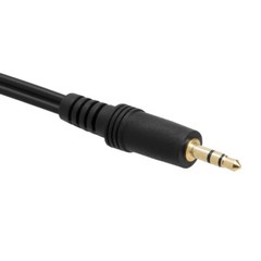 3.5mm Male to 2 Female Audio Adapter 6 in Cable AUX Stereo Headphone Splitter