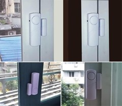 Door Window Alarm, 90DB Door Alarms for Kids Safety, Wireless Sensor Door Win…