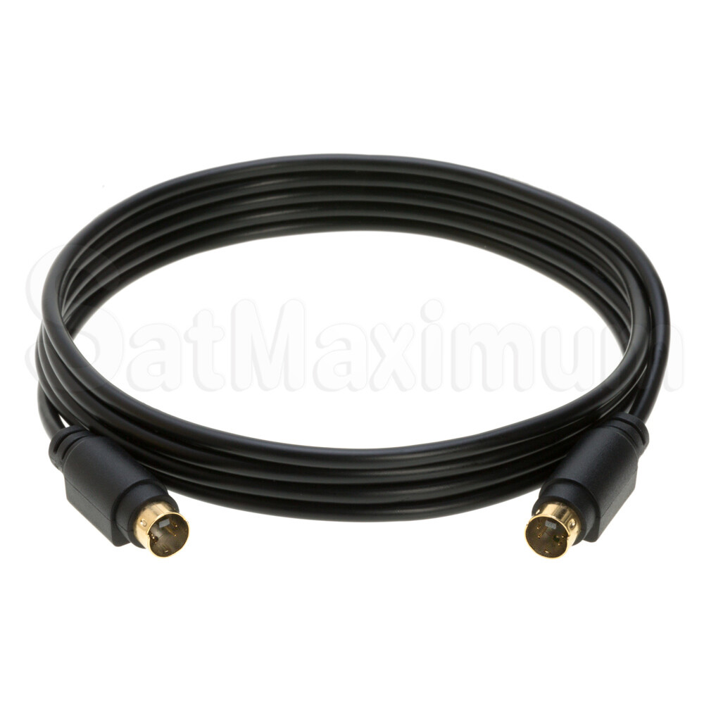 S Video Cable 4 Pin M/M SVHS Male to Male S-Video Cord Multi-Pack LOT