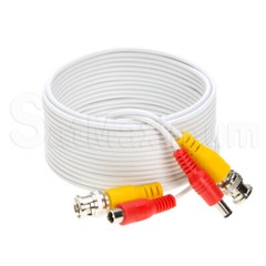 Security Camera Cable BNC Extension Power Cord CCTV Surveillance DVR Wire – lot